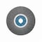 Nylox Wheel Brush, Composite, 14 in Brush Dia, 1-1/8 in Face W, 5-1/4 to 2 in Arbor Hole, Crimped/Round Fi 85150 - alternate 1